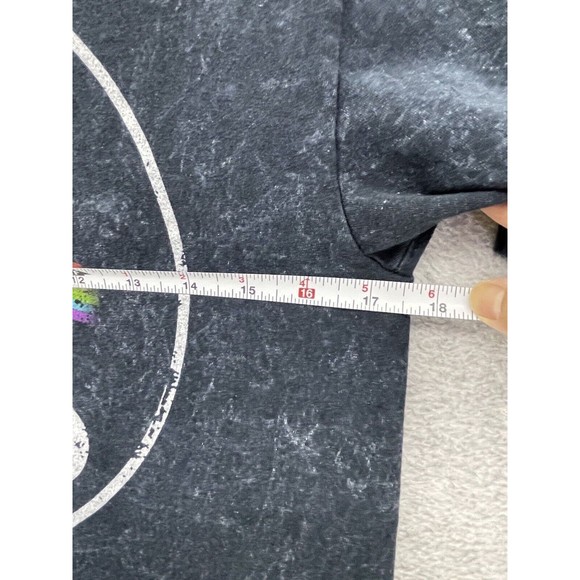 Pink Floyd Concert TShirt Black Tie Dye Short Sleeve Size Small Adults Graphic - Picture 7 of 8